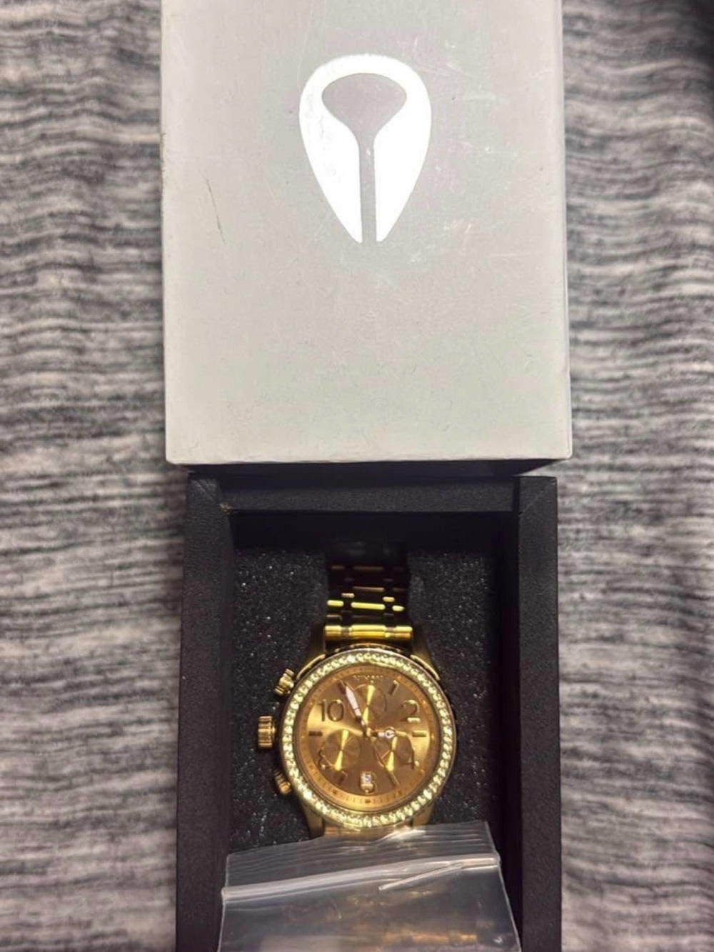 Gold Men's Chronograph Watch - Nixon